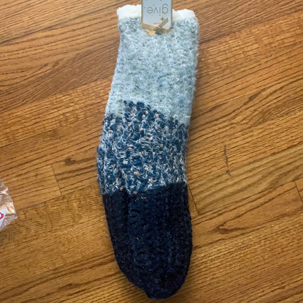 Fuzzy thick Sherpa socks